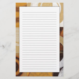 Papeterie Peinture moderne avec les motifs circulaires