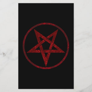 Papeterie Pentagram Red Devil