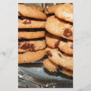 Papeterie Personnaliser les cookies Dessert Chocolate Chip S