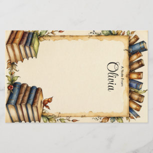 Papeterie Personnaliser une bordure de livre fantaisiste mig