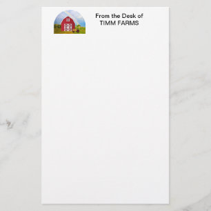 Papeterie Personnalisez votre nom Red Barne Blue Sky