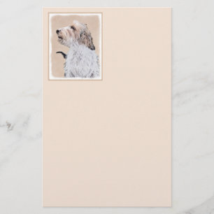 Papeterie Petit Basset Griffon Vendéen Peinture - Chien Art