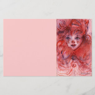 PAPETERIE PETIT CLOWN ROUGE