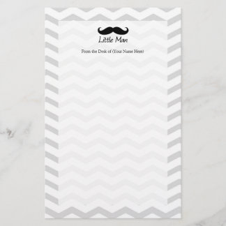 Papeterie Petit homme Mustache Chevron Cute Boys
