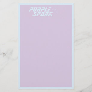 Papeterie Petite entreprise bleu violet