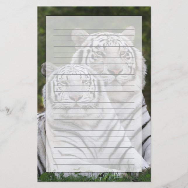 Papeterie Phase blanche, Tigre du Bengale, Tigris (Devant)