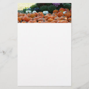Papeterie Photographie de récolte d'automne des citrouilles