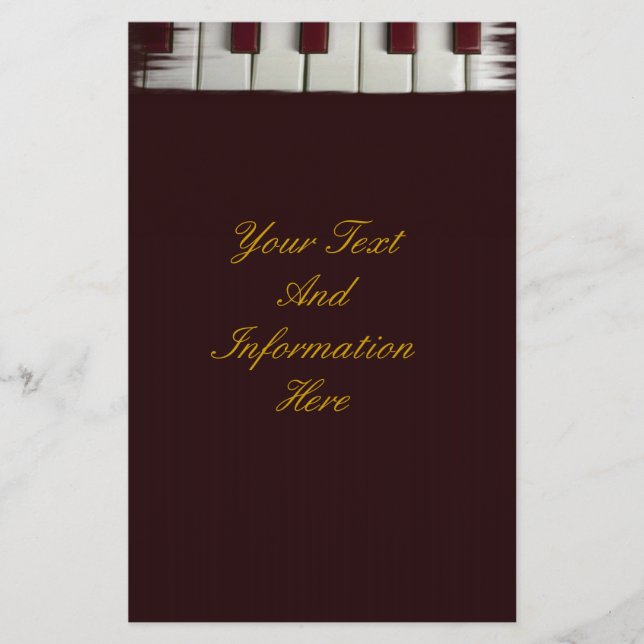 Papeterie Piano Keys (Devant)