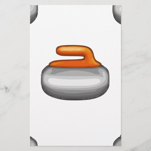 Papeterie Pierre de curling Emoji (Devant)