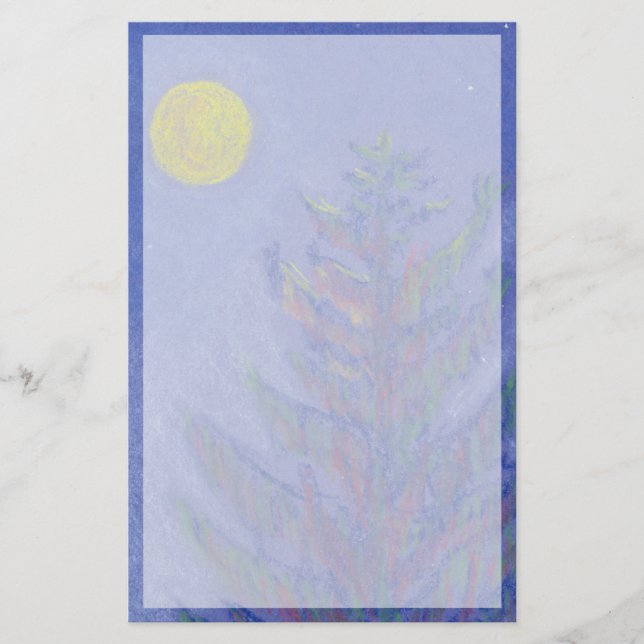 Papeterie Pin Pleine lune (Devant)