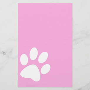 Papeterie pink animal pet paw