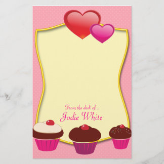 Papeterie Pink Cupcakes - Du bureau de..
