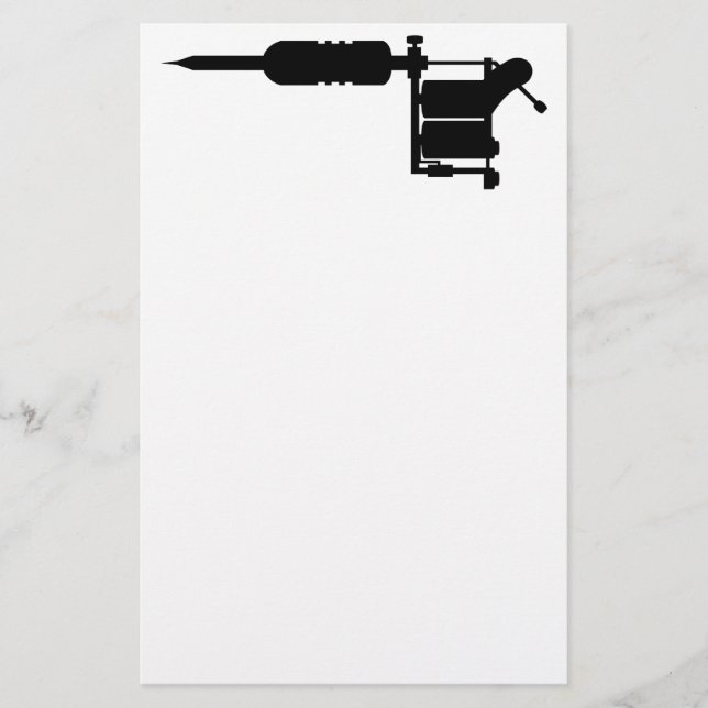 Papeterie pistolet de tatouage (Devant)