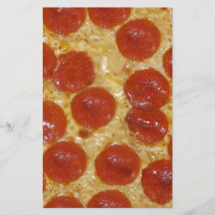 Papeterie pizza au gros pepperoni
