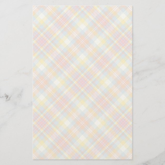 Papeterie Plaid Pastel Stripe (Devant)