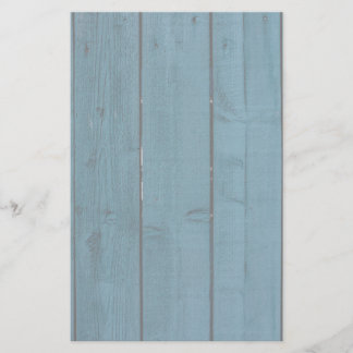 Papeterie Planches en bois peintes par bleu