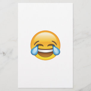 Papeterie Pleurer de rire Larmes de joie émoji