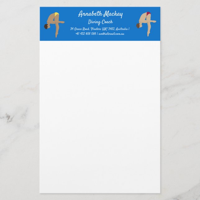 Papeterie Plongée (Devant)