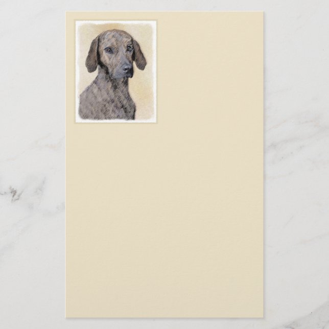 Papeterie Plott Peinture - Cute Original Chien Art (Devant)