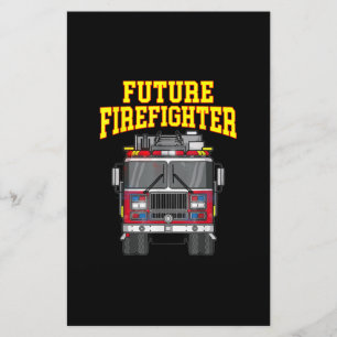Papeterie Pompiers De Papa-Son Nephew Boys Futur Feu