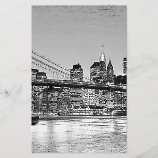 Papeterie Pont de Brooklyn New York City