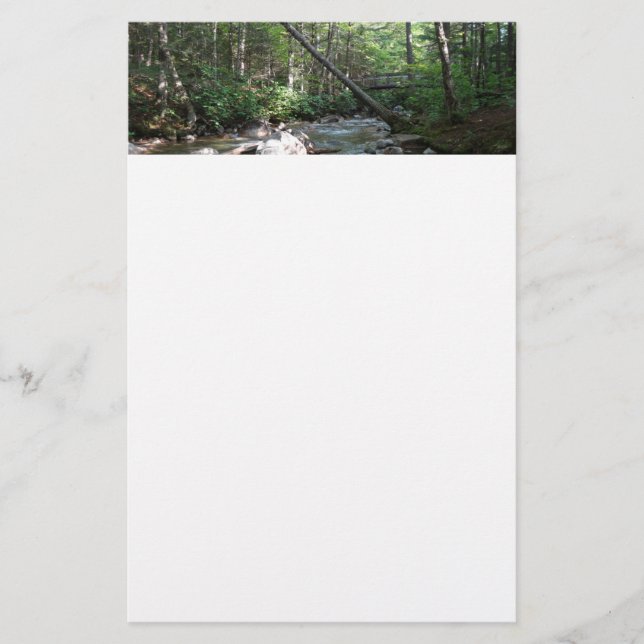 Papeterie Pont de la rivière Pemigewasset dans le New Hampsh (Devant)