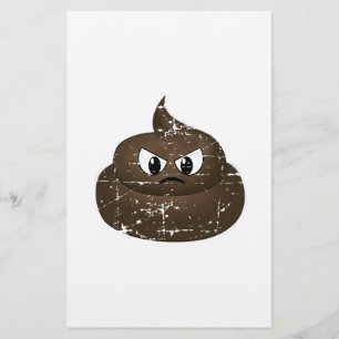 Papeterie Poop de dessin en colère