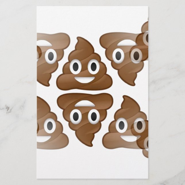 Papeterie poop emojis (Devant)