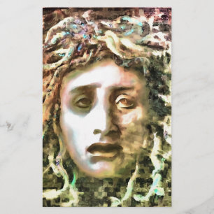 Papeterie Portrait de Medusa d'un Gorgon