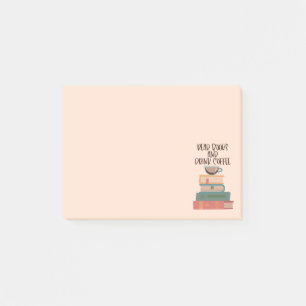 Papeterie Post-It Notes Lire des livres et boire d