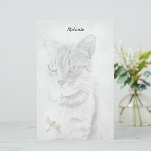 Papeterie pour chats et libellules