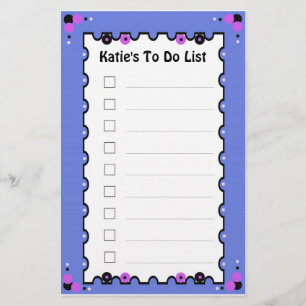 Papeterie Pour faire la liste