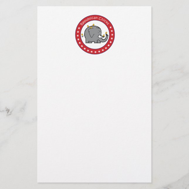 Papeterie poussins républicains (Devant)