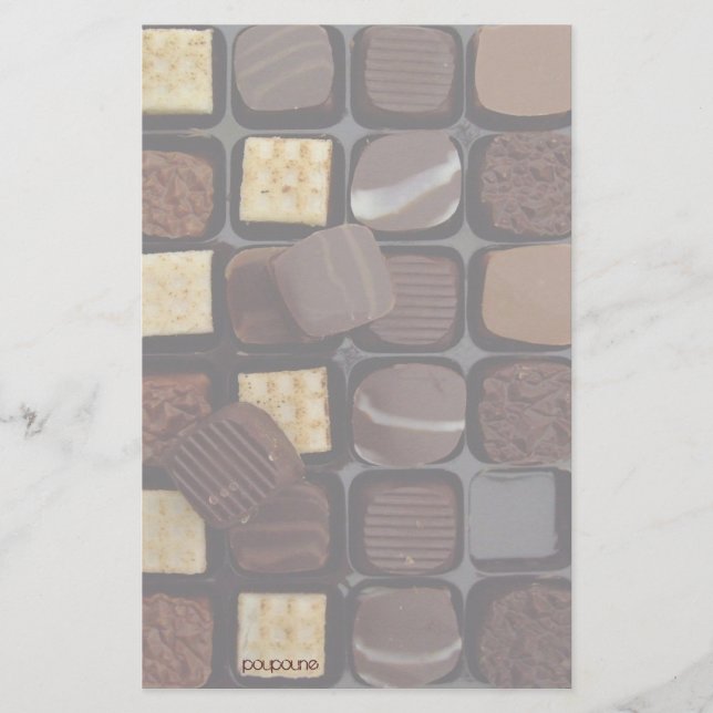 Papeterie pralines (Devant)