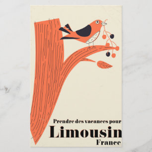 Papeterie Prenez des vacances pour Limousin France.