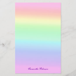 Papeterie Pretty Ombre Pastel Rainbow