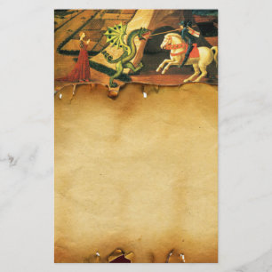 Papeterie PRINCESS ST.GEORGE AND DRAGON, Brown Parchment