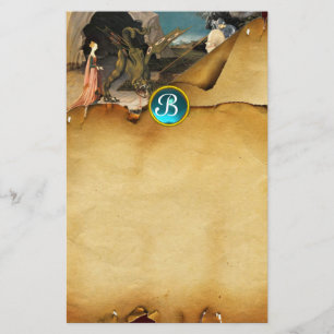 Papeterie PRINCESS ST.GEORGE AND DRAGON,Parchment Monogram