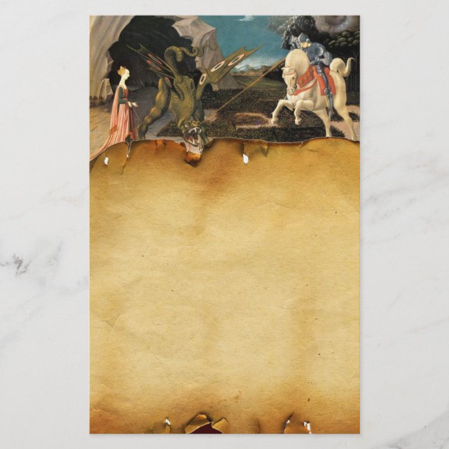 Papeterie PRINCESS ST.GEORGE ET DRAGON, PARC Brown (Devant)