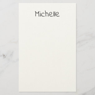 Papeterie Professionnel Minimaliste Moderne Simple Nom Perso
