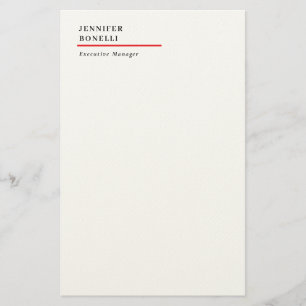 Papeterie Professionnel minimaliste moderne tendance
