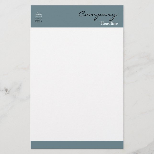 Papeterie professionnelle (Devant)