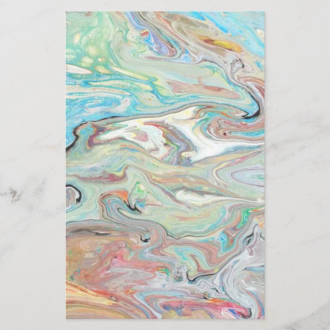 Papeterie Puddle minty (Devant)