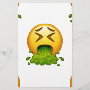 Papeterie puking émoji