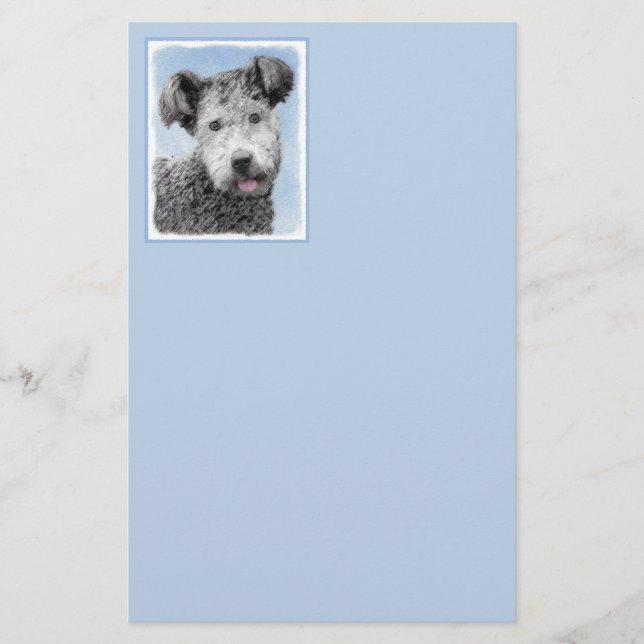 Papeterie Pumi Peinture - Cute Original Chien Art (Devant)