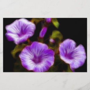 Papeterie Purple Petunias