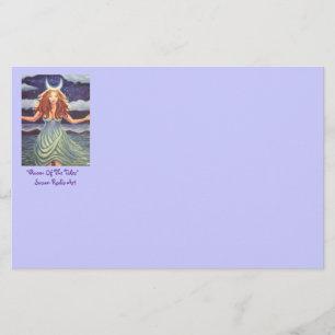 Papeterie Queen Of The Tides Goddess Art Stationery