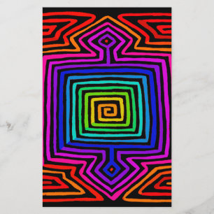 Papeterie Rainbow Kuna Indian Mola