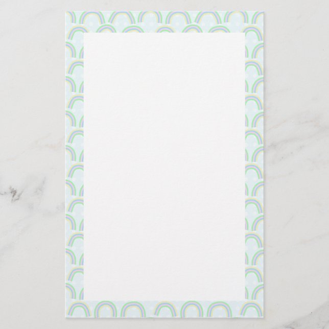 Papeterie Rainbow Pastel Blue (Devant)