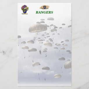 Papeterie Rangers aéroportés armée fils épouse mère papeteri